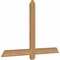 Ekena Millwork Eugene Smooth Timber Gable Bracket, Western Red Cedar, 48"W x 32"H x 1 1/2"D x 3 1/2"F, 16/12 Pitch GBW048X32X0204EUG00SWR - alternate 3